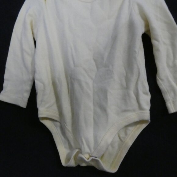 JOE FRESH - Baby | 18-24 months | Yellow Long Sleeve Bodysuit | Snap Bottom - Picture 6 of 15